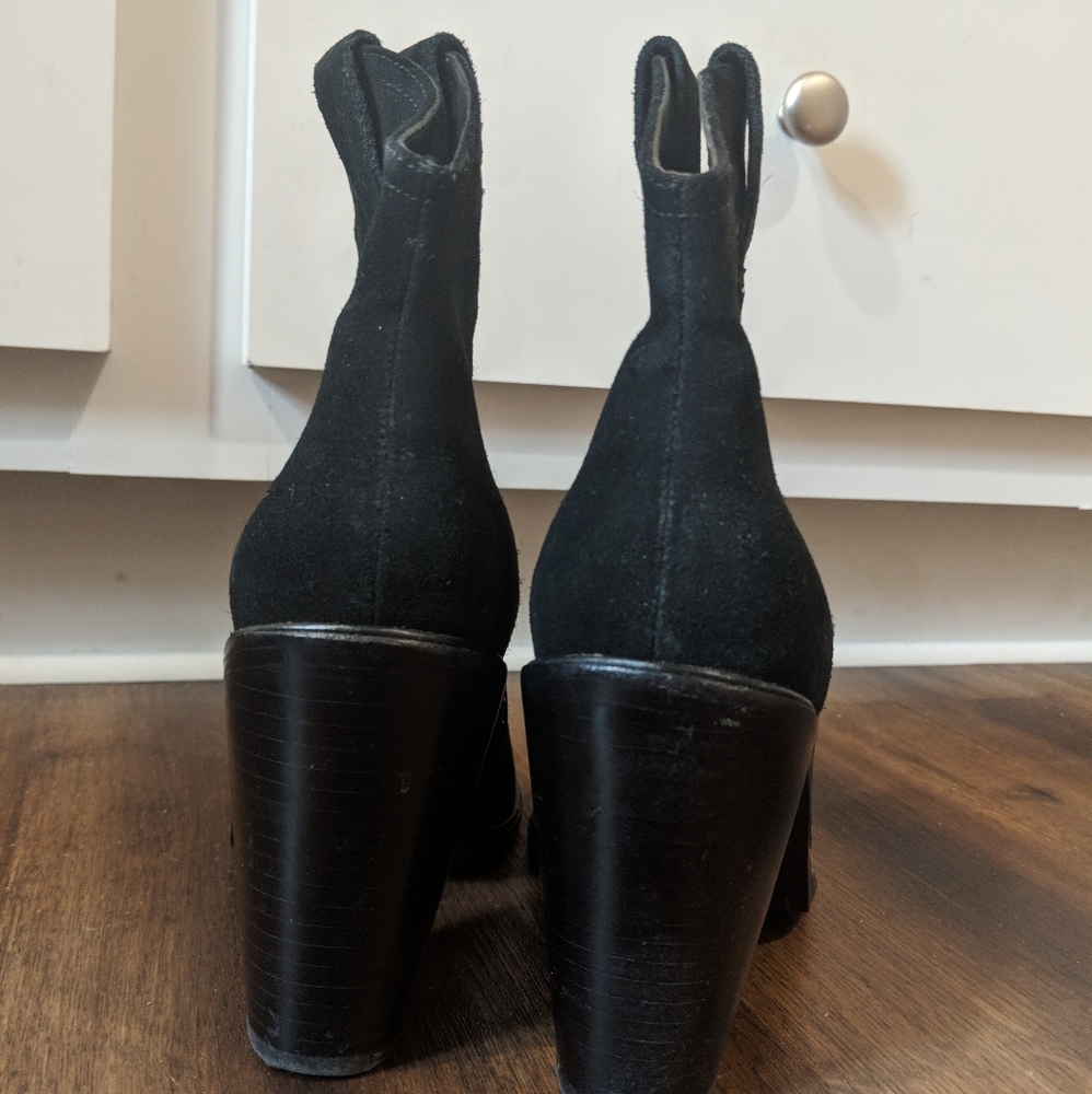 Joie Suede Studded Dalton Booties - Picture 2 of 4